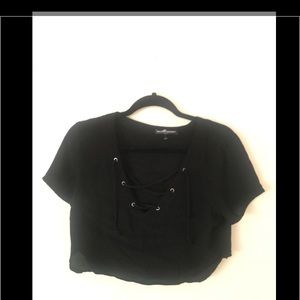Brandy Melville Black crop top